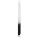Crystal Bohemia Black steklena pilica za nohte obojestranski 1 kos