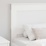  Uzglavlje s uzglavljem Bijelo 75 cm Konstruirano drvo | shoptok.hr