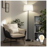  brilagi - led podna lampa ceria 1xE27/40W/230V prečnik 45 cm bela/crna | Eponuda.com