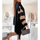 Gemre Black fringed throw June | Shoptok.si