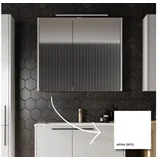 KOLPA-SAN kopalniška omarica z ogledalom Bella TOB 70 WH, 70×70×13 cm