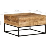 vidaXL stolić za kavu 68 x 68 x 41 cm od grubog drva manga | shoptok.hr
