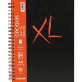 Canson Book Wire Bound Long Side XL Sketch A4 90 g Portrait Skicirka | Shoptok.si