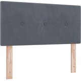  s opruga kutije Tamno siva 200 x 100 cm Baršun | shoptok.hr