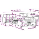  Set vanjskih sofa 9 kom. | shoptok.hr