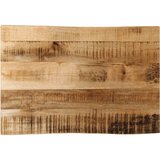 Stolna ploča sa živi rub 70x40x3,8 cm masivno grubo drvo manga | shoptok.hr