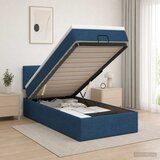  Podesivi krevet s madracem Plava 90 x 190 cm Tkanina | shoptok.hr