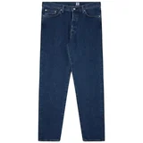 Edwin Hlače Loose Tapered Jeans - Blue Akira Wash Modra