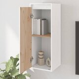  Zidni ormarići 2 kom bijeli 30 x 30 x 80 cm od masivne borovine | shoptok.hr