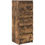  Komoda s ladicama dimljeni hrast 37,5x35x99cm konstruirano drvo | Eponuda.ba