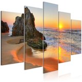  Slika - Meeting at Sunset (5 Parts) Wide 100x50 Cijene