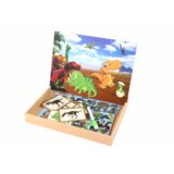 A set of educational magnetic puzzles with dinosaurs | Shoptok.si