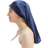INF kapa za lase, kapa za spanje, nočna kapa, murvina svila darkblue, (21278366) Cene