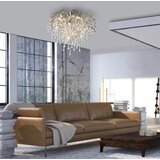 PAUL NEUHAUS 8091-55 - Plafonski luster ICICLE 9xG9/40W/230V Ø 50 cm hrom | Eponuda.com