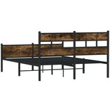 vidaXL Okvir kreveta bez madraca boja hrasta 140 x 200 cm drveni | shoptok.hr