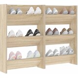  Zidni ormarići za cipele 2 kom boja hrasta 60x18x90 cm drveni | shoptok.hr