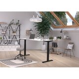 Germania Električna dvižna pisalna miza z belo mizno ploščo 80x180 cm Jet – | Shoptok.si