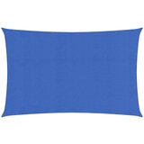  Senčno jadro 160 g/m² pravokotno modro 4x7 m HDPE Cene