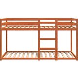  Krevet na kat voštano smeđi 75 x 190 cm od masivne borovine | shoptok.hr