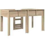  Krevet na kat za djecu s madracem Sonoma hrast 100 x 200 cm | shoptok.hr