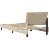  Okvir za krevet bez madraca Hanko krem 90x200cm od tkanine | shoptok.hr