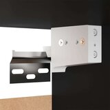  6-dijelni set TV ormarića crni od iverice | shoptok.hr