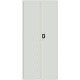 Ormarić za spise svjetlosivi 90 x 40 x 240 cm čelični | shoptok.hr