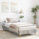  Krevetna konstrukcija Betonski sivi 203 x 93 x 25 cm | Eponuda.com