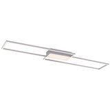 Lesnina-XXXL stropna led-svetilka asmin, srebrna, 2 x 16 w | Shoptok.si