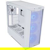 Lian Li računalniško ohišje ATX kaljeno steklo, belo | Shoptok.si