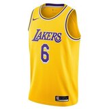 Nike Majice s kratkimi rokavi Nba Los Angeles Lakers Lebron James Swingman Rumena | Shoptok.si