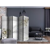 Artgeist PARAVAN 225/172/3 cm bela, zlate barve Slike