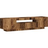 TV ormarić LED boja drva 160x35x40 cm konstruirano drvo | shoptok.hr