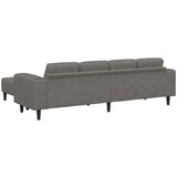 SOFA Svijetlo siva 250 x 188 x 76 cm Kordura tekstil | shoptok.hr