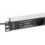 Digitus razdelilec rack 7x250V ALU prenapetostna zaščita filter DN-95441, (5000219322) | Shoptok.si