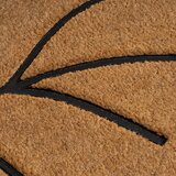 Casa Selección Predpražnik iz kokosovih vlaken 45x75 cm Leaf – | Shoptok.si