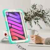 NIKCORP Ovitni ovitek za iPad Pro 11 (2021/20/18) z vrtljivim stojalom, ročajem in mestom za pisalo, odporen na udarce, mentol barva, (5000139140) | Shoptok.si
