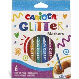 Carioca Glitter Markers - 6 kos. | Shoptok.si