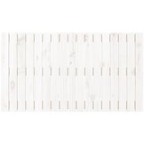  Zidno uzglavlje bijelo 108 x 3 x 60 cm od masivne borovine | shoptok.hr