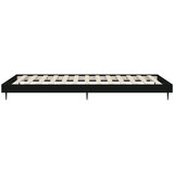  Okvir za krevet crni 90 x 190 cm od konstruiranog drva | shoptok.hr