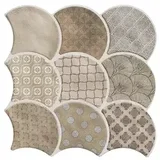 zidne i podne pločice scale boho taupe 30,7x30,7