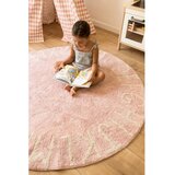 Lorena Canals Okrogla preproga iz bombaža - ABC - Vintage Nude | Shoptok.si