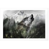  Plakat - Howling Wolf 30x21 Bez okvira s margom | shoptok.hr