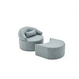 Atelier Del Sofa pitta - Grey Grey 1-Seat Sofa-Bed | Eponuda.com