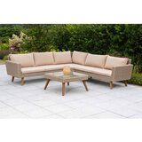 Gardenson Lounge Garnitura Pamplona, Naravna Barva, Z Blazinami | Shoptok.si