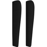  Uzglavlje s ušima crno 183x23x118/128 cm od tkanine | shoptok.hr