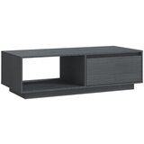 Furnova Klubska mizica siva 110x50x33,5 cm trdna borovina, (21913344) | Shoptok.si