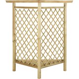  Kutna pergola s klupom 166x81x174 cm od impregnirane borovine | shoptok.hr