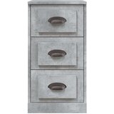  Komoda siva boja betona 36x35 5x67 5 cm od konstruiranog drva | shoptok.hr