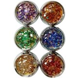 LK - Holographic Glitter za nokte 6/1 SET A